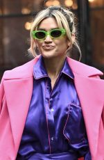 ASHLEY ROBERTS Leaves Heart Breakfast Show in London 11/27/2023