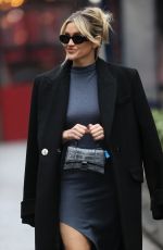 ASHLEY ROBERTS Leaves Heart Radio in London 11/21/2023