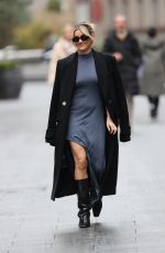 ASHLEY ROBERTS Leaves Heart Radio in London 11/21/2023