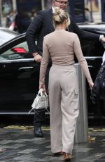 ASHLEY ROBERTS Leaves Heart Radio Studio in London 11/01/2023
