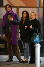 AUBREY PLAZA and Jeff Baena Joined by AMY POEHLER and Michael Imperioli in New York 11/17/2023