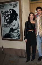 AUBREY PLAZA at Danny and the Deep Blue Sea Off-Broadway Opening Night in New York 11/13/2023