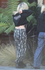 AVRIL LAVIGNE Arrives at Lime Studio in Santa Monica 11/14/2023