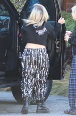 AVRIL LAVIGNE Arrives at Lime Studio in Santa Monica 11/14/2023