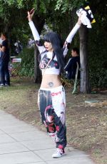 BAI LING at SAG-AFTRA Strike at Warner Brothers Studio 11/07/2023