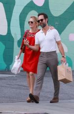 BECKI NEWTON on a Lunch Sate at All Time Restaurant in Los Feliz 11/11/2023