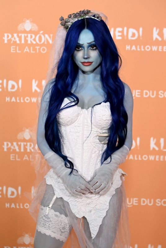BECKY G at Heidi Klum’s 22nd Annual Halloween Party in New York 10/31/2023