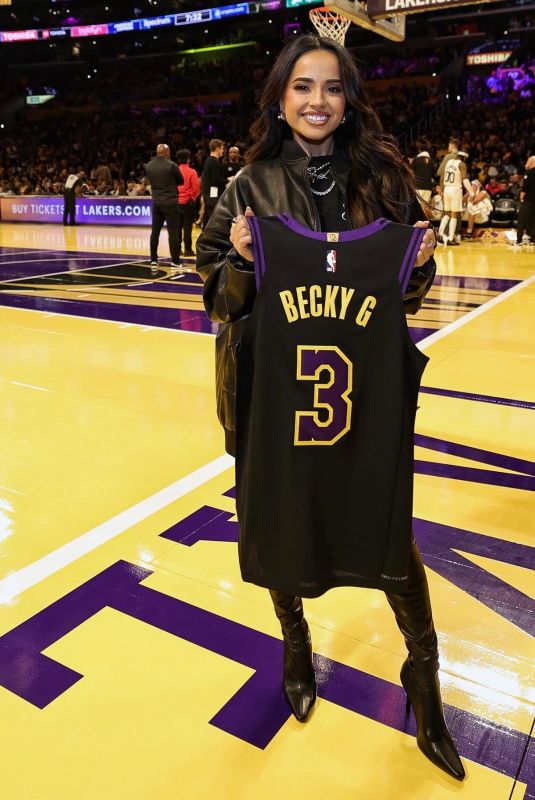 BECKY G at Los Angeles Lakers Game 11/21/2023