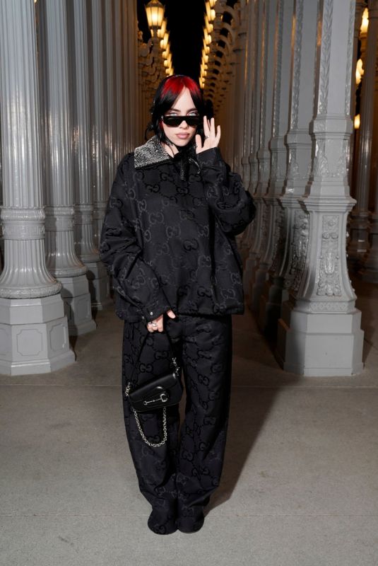 BILLIE EILISH at 2023 Lacma Art+film Gala Presented by Gucci in Los Angeles 11/04/2023