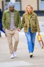 BLAKE LIVELY and Ryan Reynolds Out in New York 11/10/2023