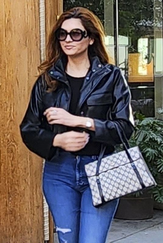 BLANCA BLANCO Arrives at a Hotel in West Hollywood 11/25/2023