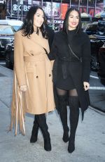 BRIE and NIKKI BELLA Arrives at ABC Studio in New York 11/13/2023