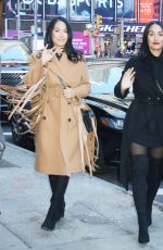 BRIE and NIKKI BELLA Arrives at ABC Studio in New York 11/13/2023