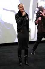 BRIE LARSON at The Marvels Movie Theater Pop-in in New York 11/10/2023
