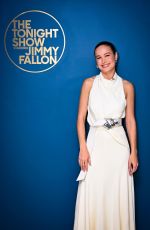 BRIE LARSON at Tonight Show Starring Jimmy Fallon in New York 11/10/2023