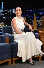 BRIE LARSON at Tonight Show Starring Jimmy Fallon in New York 11/10/2023