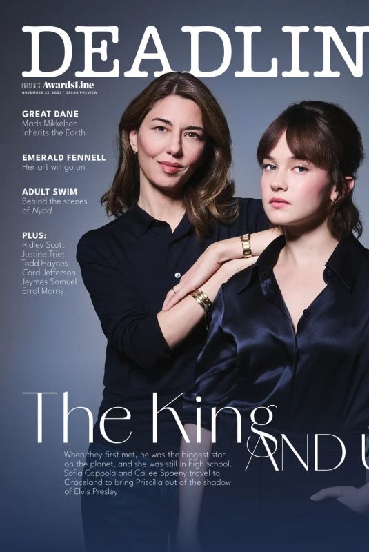 CAILEE SPAENY and SPFOA COPPOLA for Deadline Magazine, December 2023