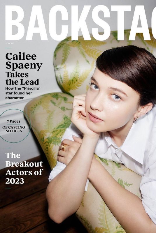 CAILEE SPAENY for Backstage Magazine, November 2023