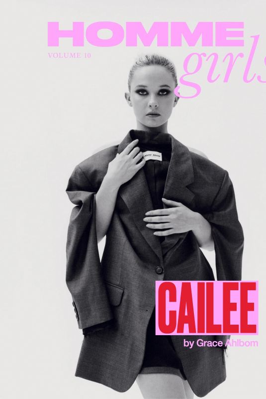 CAILEE SPAENY on the Cover of Homme Girls Vol 10, November 2023