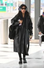 CAMILA CABELLO Arrives at LaGuardia Airport in New York 11/01/2023