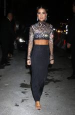 CAMILA COELHO Arrives at Swarovski x SKIMS Celebration in New York 11/07/2023