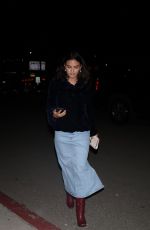 CAMILA MENDES Leaves Catch Steak in West Hollywood 11/25/2023
