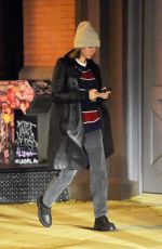 CARA DELEVINGNE Arrives at Taylor Swift Apartment in New York 11/02/2023