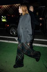 CARA DELEVINGNE at Burberry