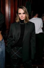 CARA DELEVINGNE at Burberry