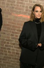 CARA DELEVINGNE at Pharrell Williams & NIGO Dinner at Nami Nori in New York 11/09/2023