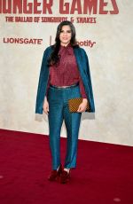 CARA JADE MYERS at The Hunger Games: The Ballad of Songbirds & Snakes Premiere in Los Angeles 11/13/2023