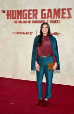 CARA JADE MYERS at The Hunger Games: The Ballad of Songbirds & Snakes Premiere in Los Angeles 11/13/2023