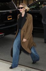 CAREY MULLIGAN Arrives at Greenwich Hotel in New York 11/27/2023