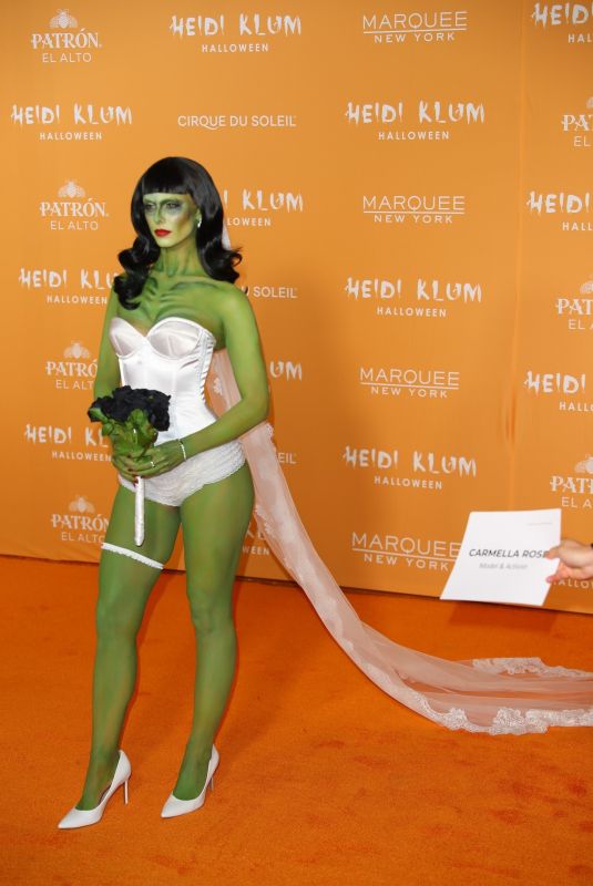 CARMELLA ROSE at Heidi Klum’s 22nd Annual Halloween Party in New York 10/31/2023