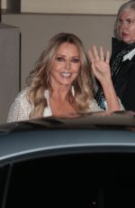 CAROL VORDERMAN Leaves ITV Palooza at Theatre Royal Drury Lane in London 11/21/2023
