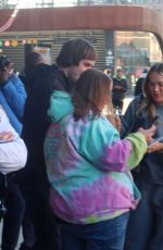 CARRIE UNDERWOOD Stops for Fans at Atlantic Avenue in New York 11/04/2023