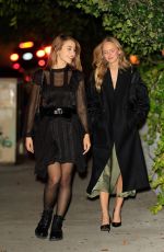 CAYLEE COWAN Night Out in Los Angeles 11/01/2023