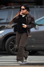 CHALRI XCX Out Smoking in New York 11/12/2023