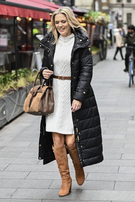 CHARLOTTE HAWKINS Arrives at Classic FM Show in London 11/23/2023