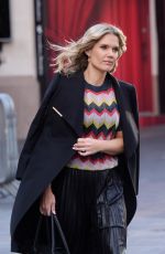 CHARLOTTE HAWKINS Arrives at Global Radio Studios in London 11/17/2023