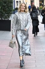 CHARLOTTE HAWKINS Arrives for Her Classic FM Show in London 11/29/2023