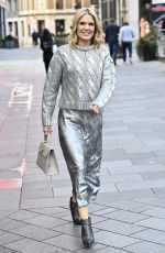 CHARLOTTE HAWKINS Arrives for Her Classic FM Show in London 11/29/2023
