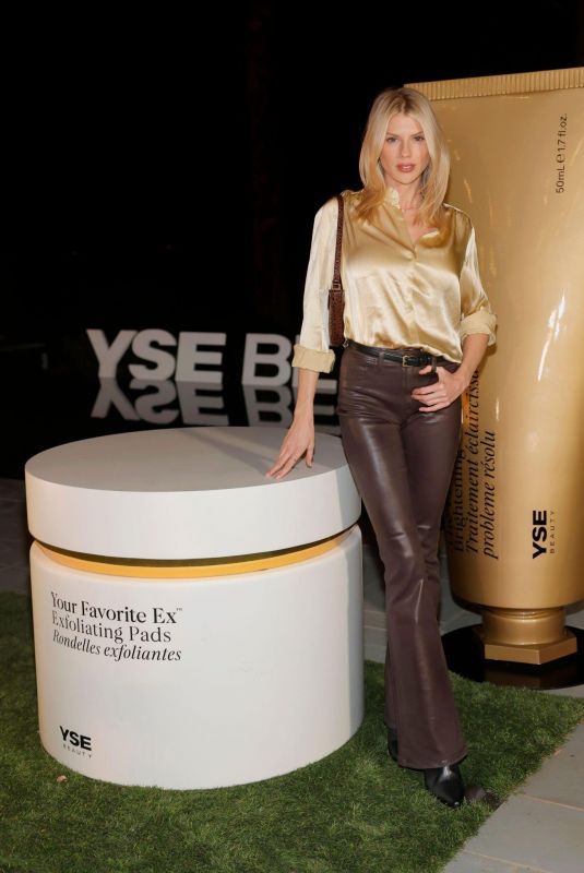 CHARLOTTE MCKINNEY at Magic and Meaning Behind YSE Beauty Celebration in Pacific Palisades 11/02/2023