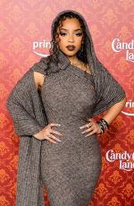CHLOE BAILEY at Candy Cane Lane World Premiere in Los Angeles 11/28/2023