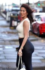 CHLOE FERRY Leaves Her Salon in Newcastle 11/23/2023