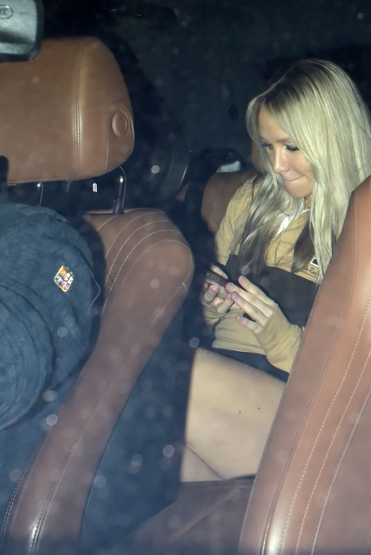 CHLOE MADELEY Leaves Chiltern Firehouse in London 11/22/2023