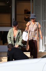 CHRISSY TEIGEN Shopping at Bottega Veneta in West Hollywood 11/10/2023