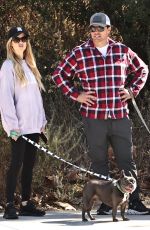 CHRISTINA and Joshua HALL Out with Their Dogs 11/20/2023
