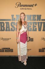 CHRISTINA VOROS at Lawmen: Bass Reeves Premiere in Los Angeles 10/25/2023