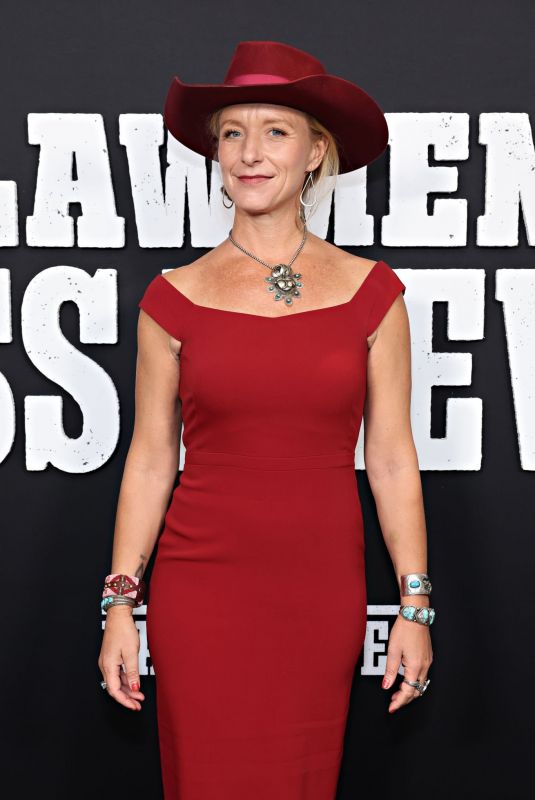 CHRISTINA VOROS at Lawmen: Bass Reeves Screening in New York 11/02/2023
